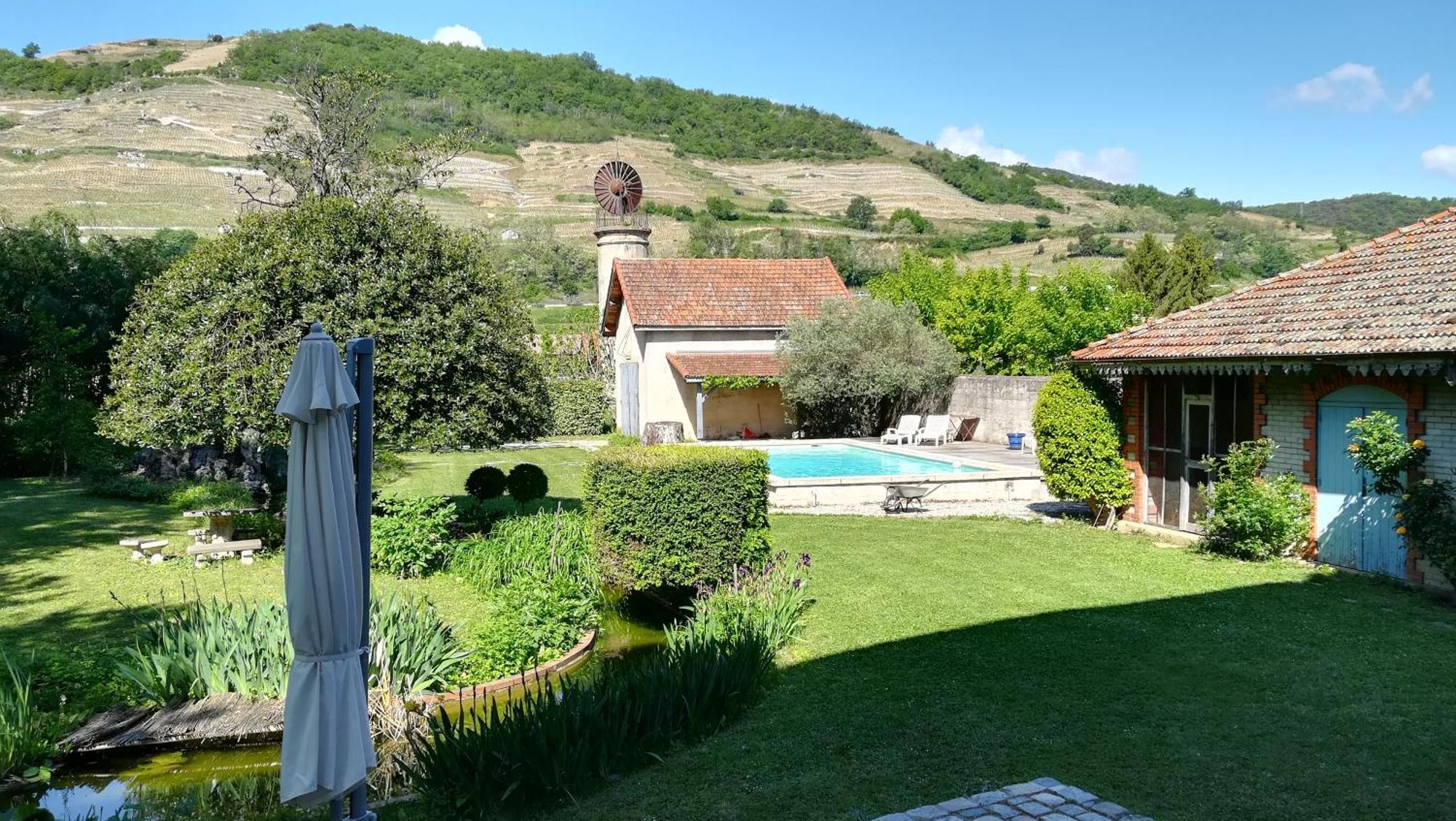 Bed and Breakfast Les Palmiers Mauves Exterior foto