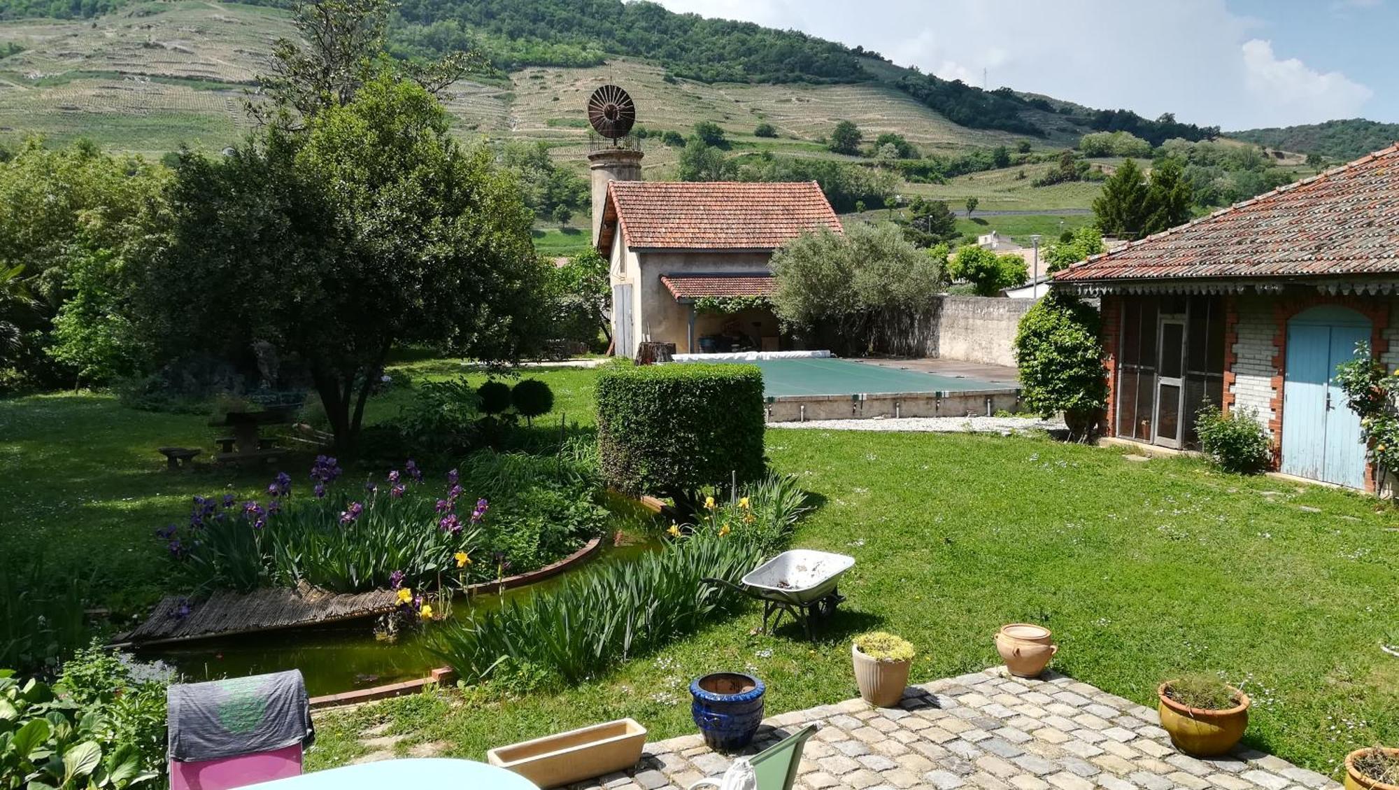 Bed and Breakfast Les Palmiers Mauves Exterior foto