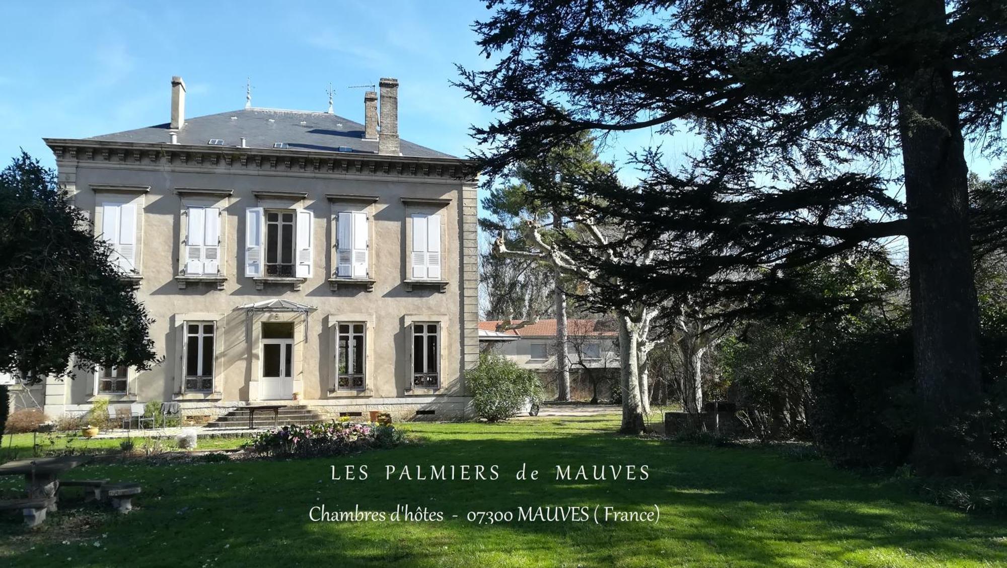 Bed and Breakfast Les Palmiers Mauves Exterior foto